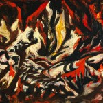 Jackson Pollock. «The flame».