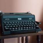 Máquina de escribir.