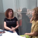 Carmen Guarini con el Anartista. Fotografía: Diego Grispo.