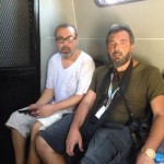 Bernardino Ávila (fotoperiodista de Página 12) y a Juan Pablo Barrientos (fotoperiodista de Cítrica) arrestados