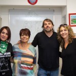 Daniel Catalano con el Anartista. Fotografía: Diego Grispo.