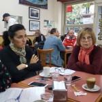 Federico Delgado con el Anartista.