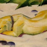 Perro tirado en la nieve