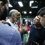Ezequiel Fernández Moores con Nicolás Sada.