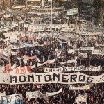 montoneros en la plaza