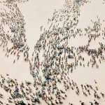 Juan Genovés. «Las multitudes».