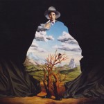 1989 Figure dressed with a landscape