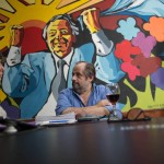 Gustavo Campana con El Anartista. Fotografía: Diego Grispo.