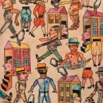 Antonio Seguí. «Con el agua al cuello».