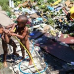 niños en la favela