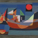 Nota el azar Foto 3Barcos en reposo Paul Klee