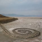 Spiral Jetty Sculpture, Roberth Smithson, ph Adam Gray
