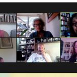 Cynthia García con El Anartista. Entrevista Virtual. Fotografía Ana Blayer.3