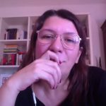 Cynthia García con El Anartista. Entrevista Virtual. Fotografía Ana Blayer.6