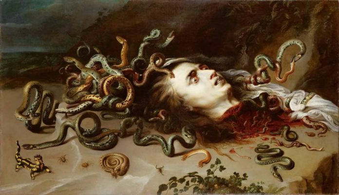 La caneza de meduzza de Peter Paul Rubens