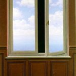 René Magritte, El telescopio (1963)