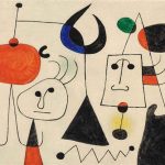 Dormeurs réveillés par un oiseau – Joan Miró