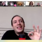 Martín Rechimuzzi con El Anartista. Entrevista virutal. Fotografía, Ana Blayer.