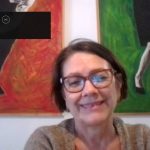 Sandra Russo con El Anartista, entrevista virtual. Fotografía, Ana Blayer. 3