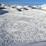 Gamerro2, Simon Beck, Land art