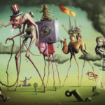 La tentación de San Antonio, Salvador Dalí