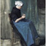 Nota el encuentro Foto 11Mujer-de-Scheveningen-tejiendo