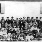 editorial 5, miembros del falsnterio en Colonia Hughes, Entre Ríos.