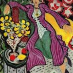 mujer con abrigo purpura, henri matisseimages
